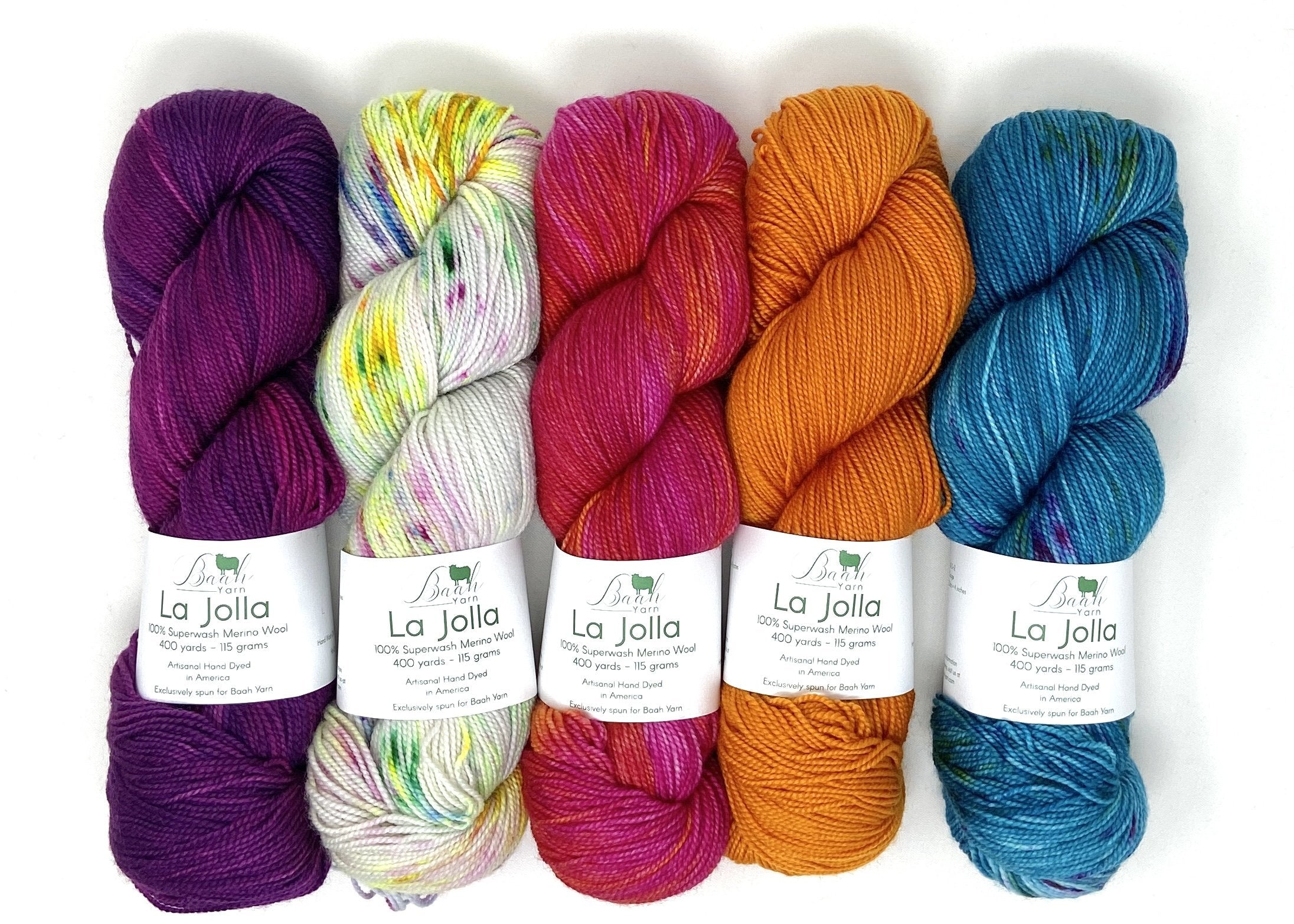 Baah Yarn La Jolla (Fingering)
