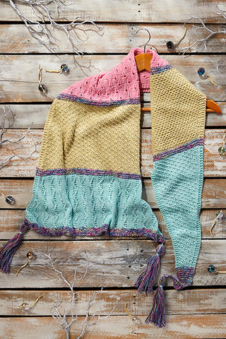 Illuvia Shawl - 12 Days of Winter Collection (Universal Yarn)
