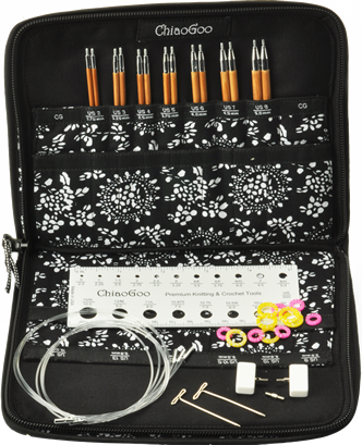 Chiaogoo SPIN™ Bamboo Interchangeable Sets & Tips (SPIN Bamboo) All Sizes