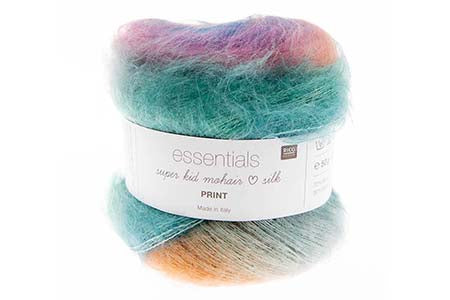 Essentials Super Kid Mohair Loves Silk Print (Universal Yarn)