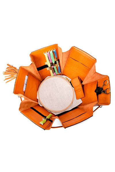 Evita XL Embroidery & Project Bag (muud)