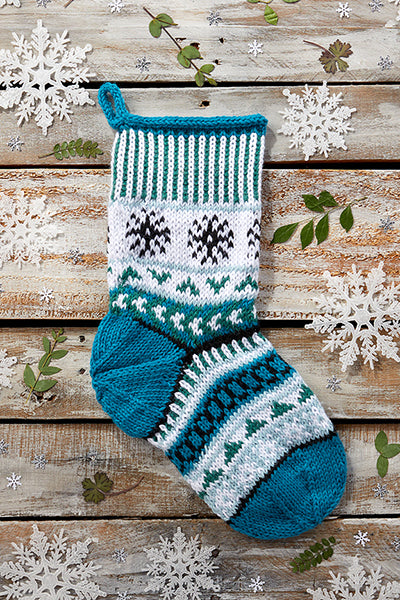 Holiday Stockings - 12 Days of Winter Collection (Universal Yarn)