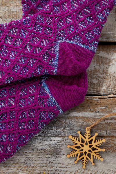 Twilight Socks - 12 Days of Winter Collection (Universal Yarn)