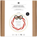 Rico Design Red & White Wreath Cross Stitch Kits (Universal Yarn)