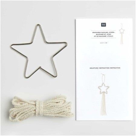 Rico Design Star Macramé Kit (Universal Yarn)