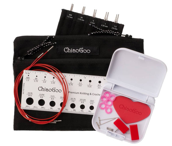 Chiaogoo TWIST™ Red MINI Interchangeable Sets, Combo Packs, Cables & Accessories