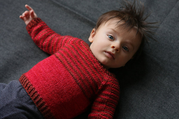 My First Sweater: Knit the Flax pullover