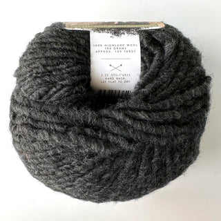 Buy dark-grey-heather-in-store-online-only Highland Wool Souffle (Plymouth Yarn)