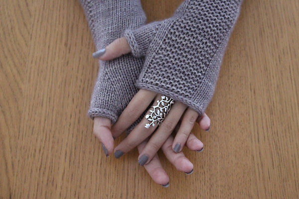 Knitting Class: Fingerless Gloves in the Round
