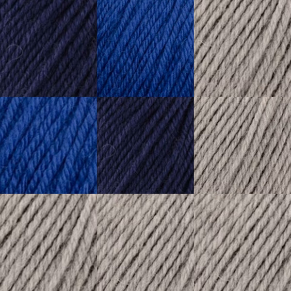 Foursquare Afghan Kit (Universal Yarn)