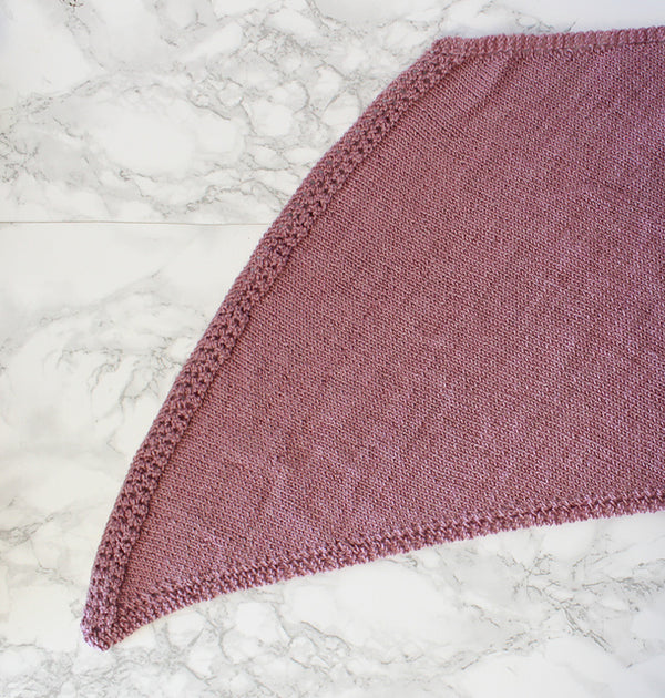 Gradient Bias Shawl Kit (Baah Yarn)