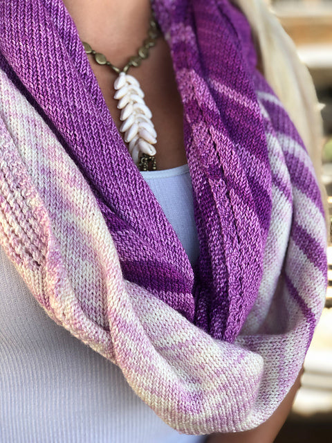Gradient Bias Shawl Kit (Baah Yarn)