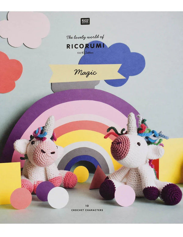 Magic and Rainbow Patterns: Ricorumi Amigurumi Books (Universal Yarns)