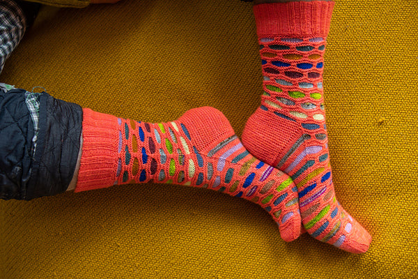 Painting Bricks Sock Kit (Stephen West)