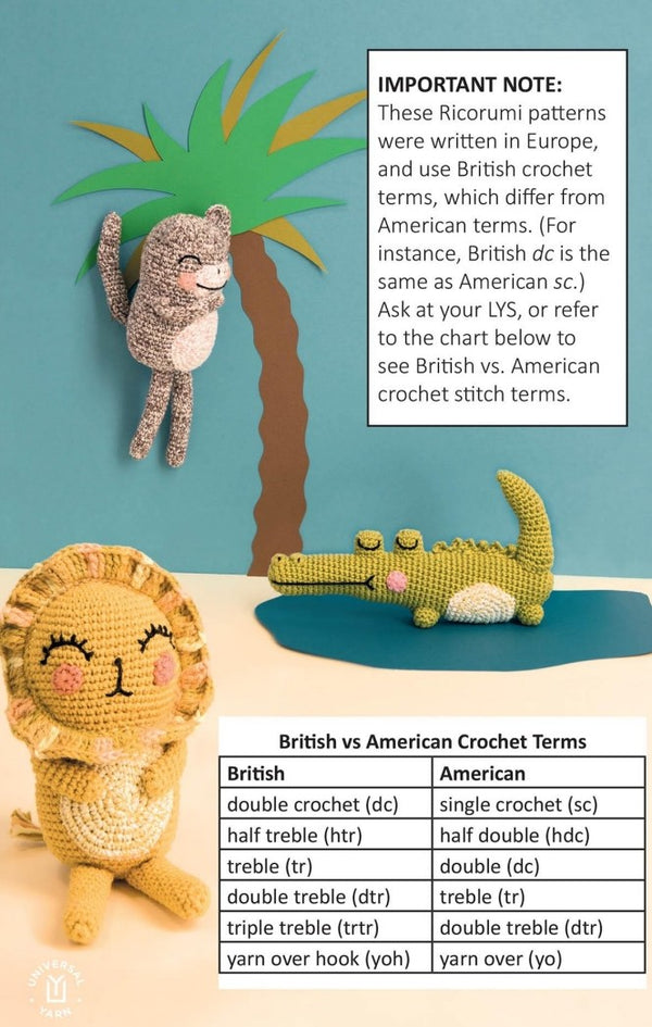 Ricorumi Crochet Kits (Universal Yarns)