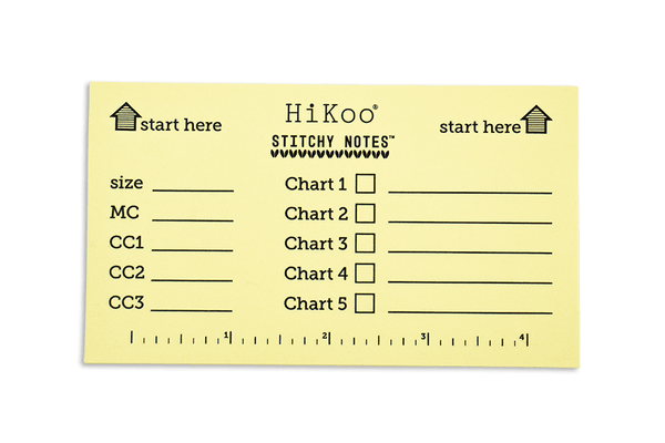 Hikoo Stitchy Notes (Skacel)