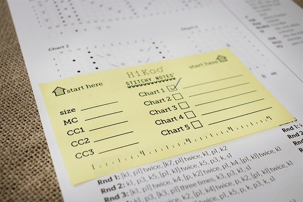 Hikoo Stitchy Notes (Skacel)