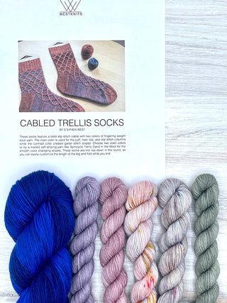 Buy kit-8-dark-blue-with-pastels Painting Bricks Sock Kit (Stephen West)