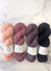 Kit 4: Pink Sand; On The Mauve; Deep Lavender; Black Pearl