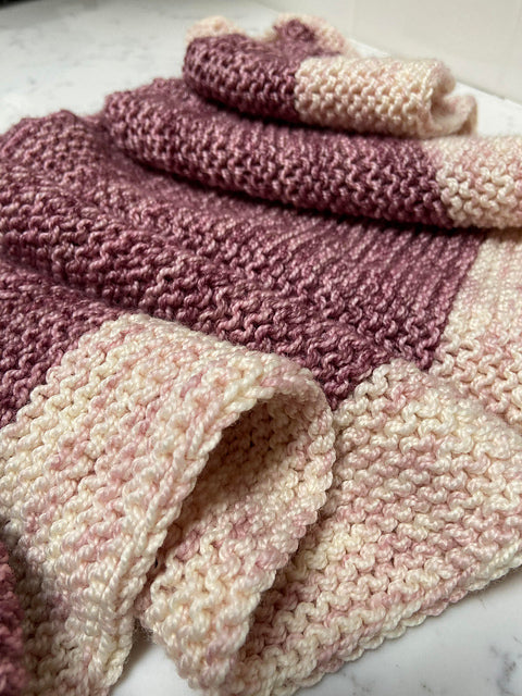 Plushy Crescent Shawl Kit (Baah Yarn)