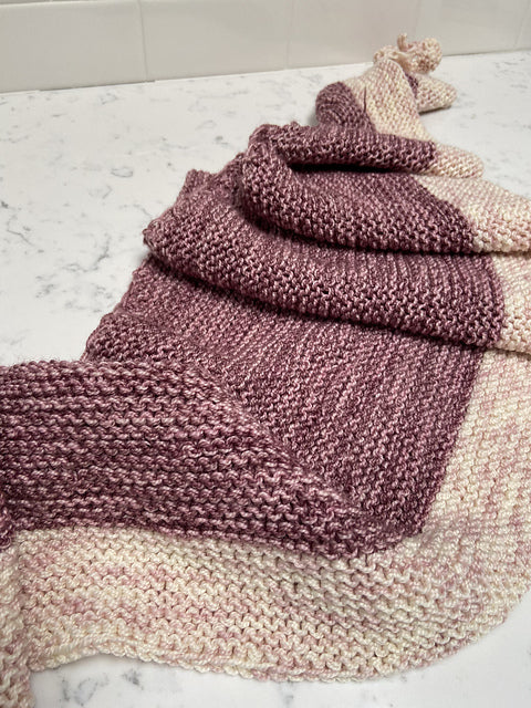 Plushy Crescent Shawl Kit (Baah Yarn)