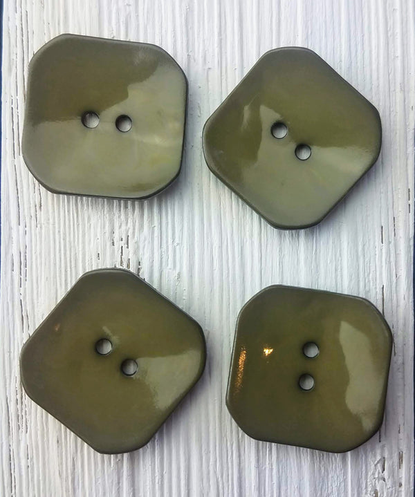30mm Square button