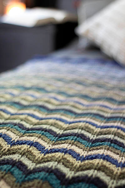 Colorbloom Afghan - Knit & Crochet Kits (Universal Yarns)