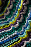 Colorbloom Afghan - Knit & Crochet Kits (Universal Yarns)