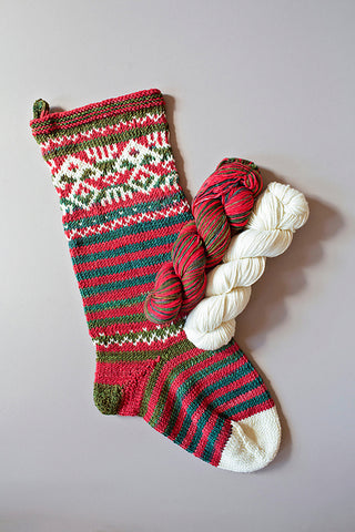 Holiday Stocking Knitting Kit (Urth Yarns)
