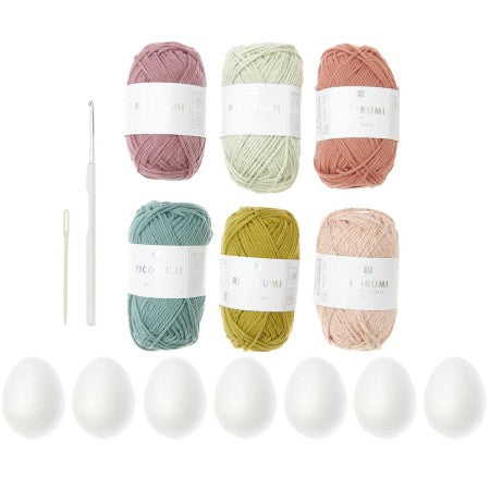 Ricorumi Easter Eggs Crochet Kits (Universal Yarns)