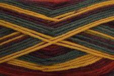 Whirlwind Stripes Throw Kit (Universal Yarn)