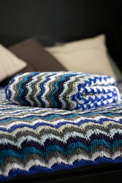 Colorbloom Afghan - Knit & Crochet Kits (Universal Yarns)