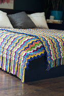 Colorbloom Afghan - Knit & Crochet Kits (Universal Yarns)