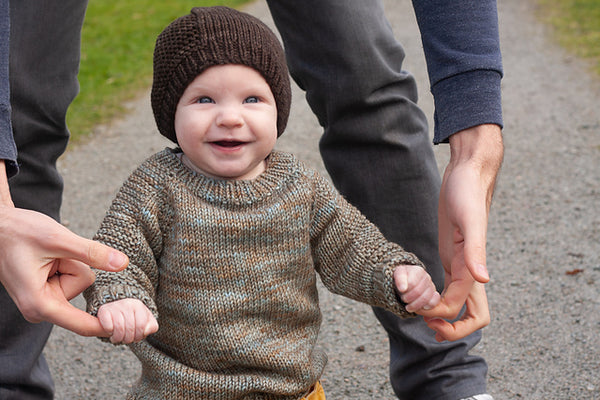 My First Sweater: Knit the Flax pullover