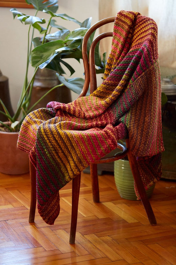Ikat Throw Kit (Urth Yarns) Online Only