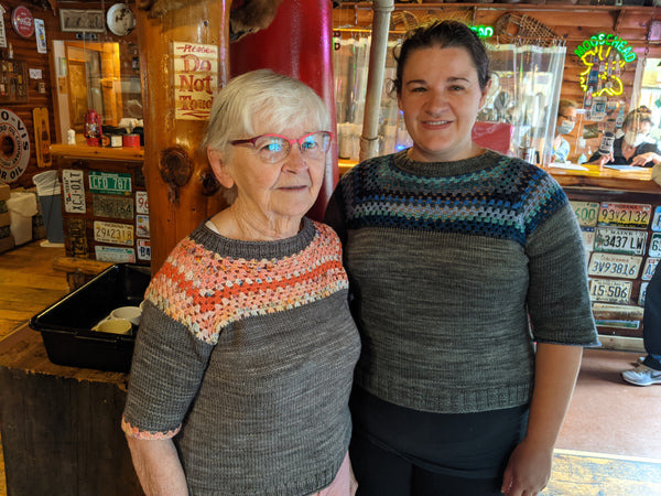 Not Your Granny’s Pullover (Pattern) Andrea Knits Stuff