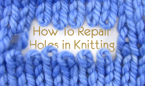 Knit Repair Workshop: Mend Your Knits Class