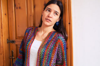 Squared Up Jacket Crochet Kit (Urth Yarns) Online Only
