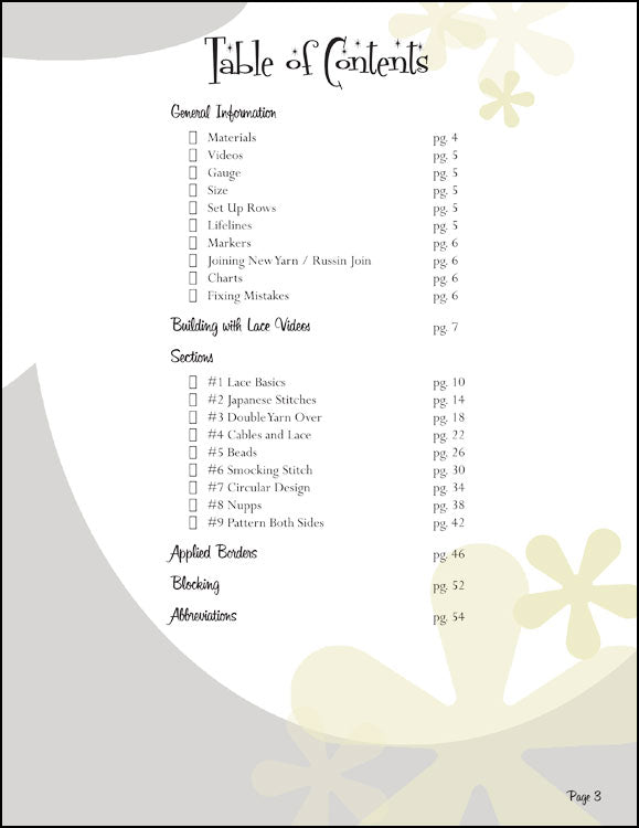 Lace Skill Builder Course