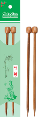 Chiaogoo Bamboo straight needles