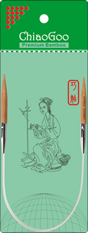 Chiaogoo Bamboo circulars 12"