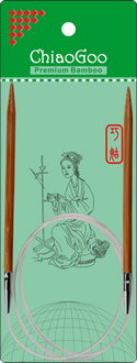 Chiaogoo Bamboo circulars 40"