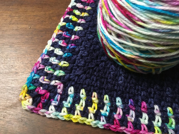 Through The Darkness Cowl Crochet Kit (Oink Pigments)