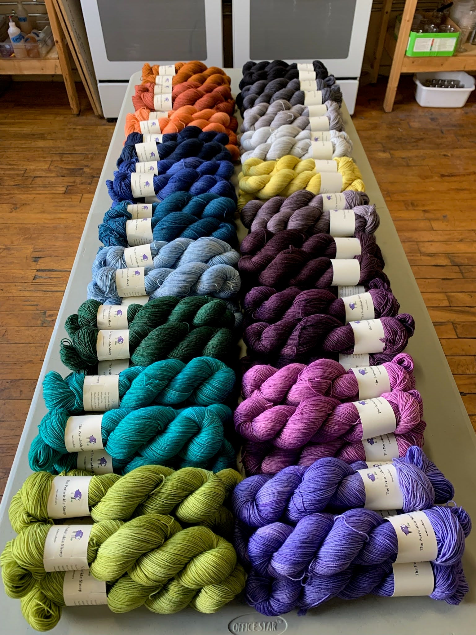 Periwinkle Sheep Trunk Show