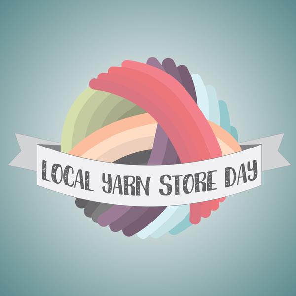 Local Yarn Store Sign LYS Day (Local Yarn Store Day) 2021 Exclusives | Dye Hard Yarns