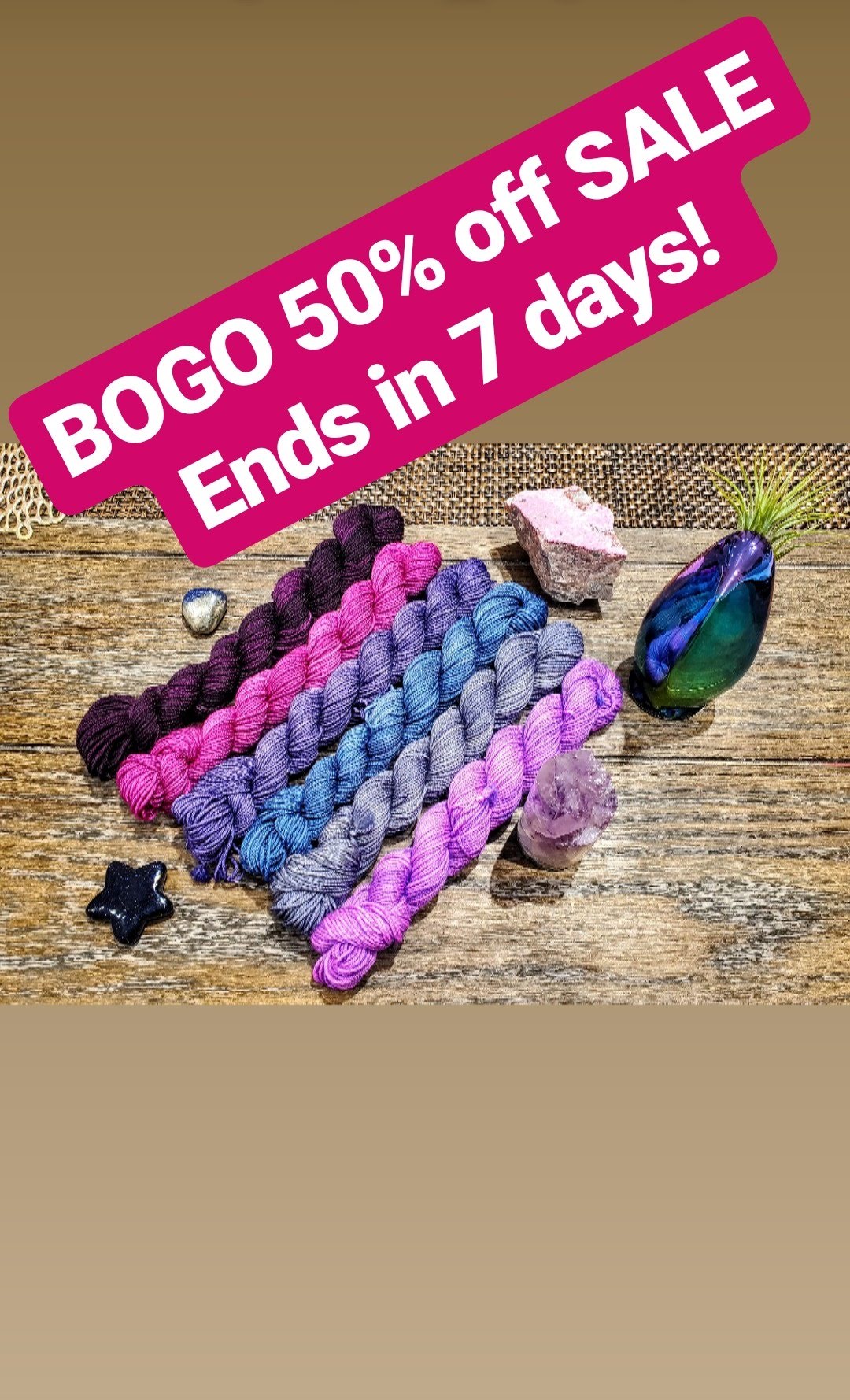 BOGO 50% off SALE ends Friday!