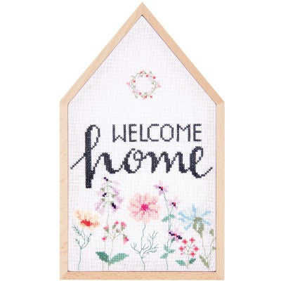 Welcome Home Cross Stitch Kit (Universal Yarn)