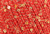 Red with Gold Sequins - 1092 (Online Only)