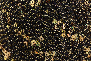 Buy black-with-gold-sequins-online-only Cotton Gold (Universal Yarn)