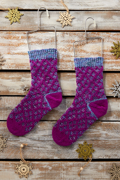 Twilight Socks - 12 Days of Winter Collection (Universal Yarn)
